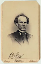 Carte de visite, James Henry Lane