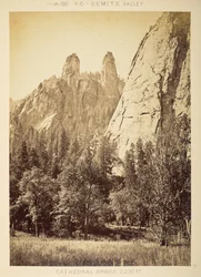 Flèches de la cathédrale, Vallée de Yosemite
