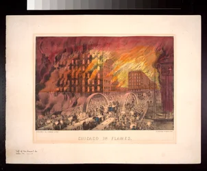 Chicago en flammes, 1871