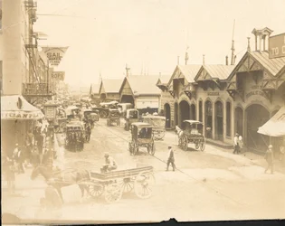 Delaware Avenue, vue vers le nord depuis Market Street