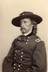 George Armstrong Custer. Portrait