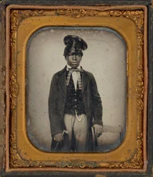 George Burns, avril 1859 (photo)