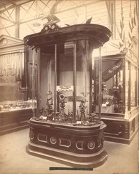 Exposition de James Prentice, Main Building, Exposition internationale du centenaire, Philadelphie, 1876