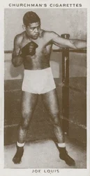 Joe Louis (1914-1981), champion du monde poids lourd américain