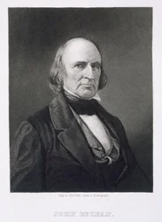 John McLean (1785-1861) gravé par Henry Bryan Hall (1808-84) d
