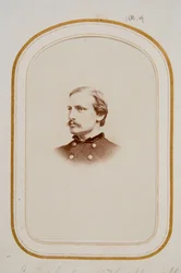 Lieutenant-colonel Edward Needles Hallowell, vers 1863-65