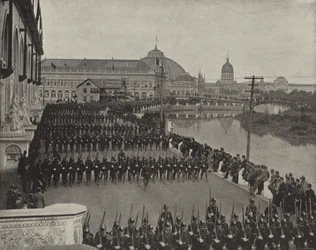 Parade Militaire le Jour de la Dédiace