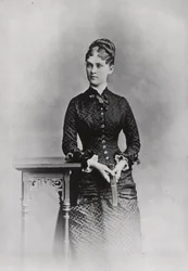 Mme Theodore Roosevelt, c.1882