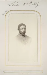 Nicholas Said, carte de visite, vers 1863-66
