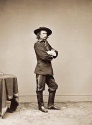 Portrait du Général George Armstrong Custer