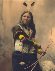 Portrait de Oglala Sioux Shout At