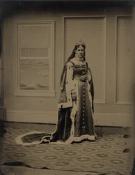 Portrait de femme, années 1880 (photo)