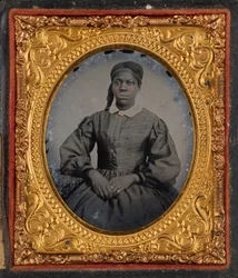 Portrait de femme, c. 1860 (photo)