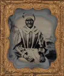 Portrait de femme, c. 1860 (photo)