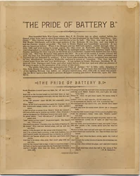 The Pride of Battery B, par Frank H Gassaway