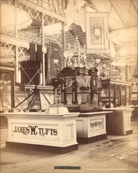 Fontaine à eau gazeuse de Tufts, Exposition du Centenaire, Philadelphie