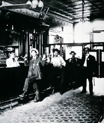 Saloon typique de l