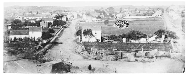Vue de Gettysburg