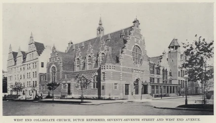 Église collégiale West End, réformée hollandaise, Seventy-Seventh Street et West End Avenue