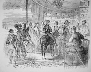 Un magasin de cantinière, Harper