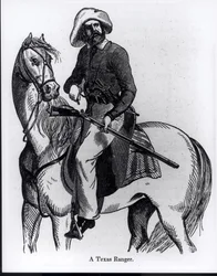 Un Texas Ranger, illustration de 