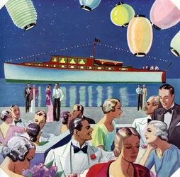 Fête au bord de l