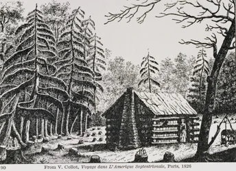Une cabane de frontière, extrait de 