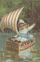 Publicité pour le meilleur savon de Babbitt, c.1880