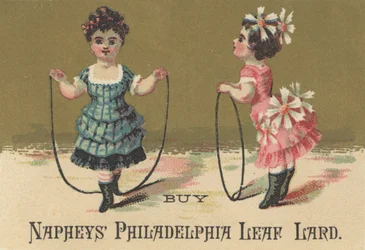 Publicité pour le saindoux de Napheys Philadelphia, c.1880