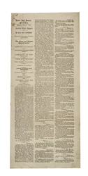 Auburn Daily Democrat Extra re : Fort Sumter, 15 avril 1861