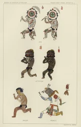 Aya, Letotobi, Racer, Hemico (lithographie couleur)