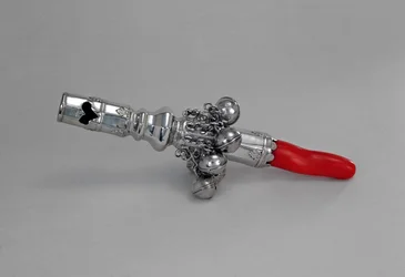 Hochet pour bébé, période coloniale, vers 1770
