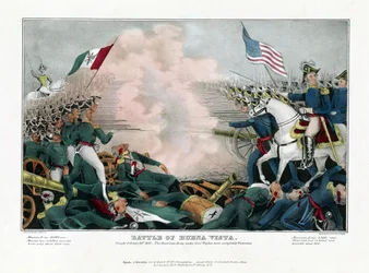 Bataille de Buena Vista, combattue le 23 février 1847, l