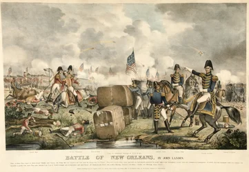 Bataille de la Nouvelle-Orléans, pub. 1840