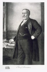 Benjamin Harrison (1833-1901), 23e Président des États-Unis d