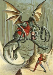 Méfie-toi du Jabberwock, mon fils
