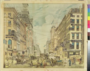 Broadway et Maiden Lane