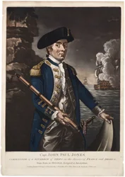 Capitaine John Paul Jones, commandant d