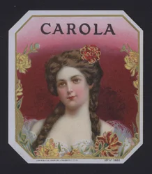 Carola, étiquette de cigare