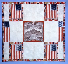 Quilt du centenaire, Massachusetts, 1876
