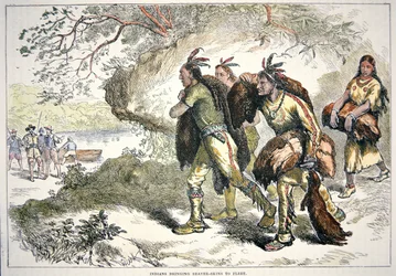 Commerçants de fourrures coloniaux