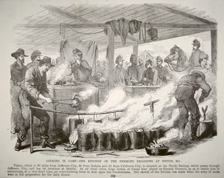 Cuisine en camp - La cuisine des Dragons de Fremont à Tipton, Missouri