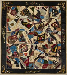 Crazy Quilt, c.1875-1900