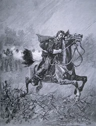 Mort du général Philip Kearney (1815-62)