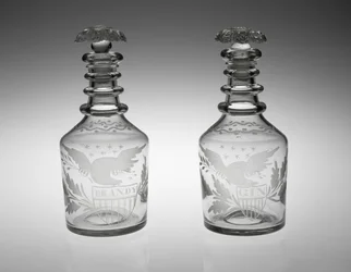 Carafes, vers 1830-1840