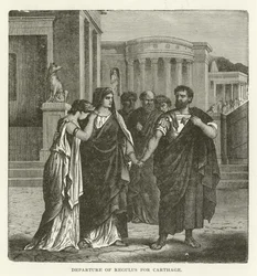 Départ de Régulus pour Carthage