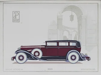 Voitures DuPont : Berline, 1921
