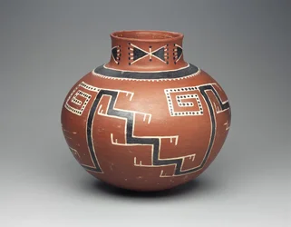 Pot polychrome Foumile, Anasazi, 1300-1500