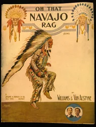Couverture de Oh that Navajo Rag par Williams et Van Alstyne, c.1912