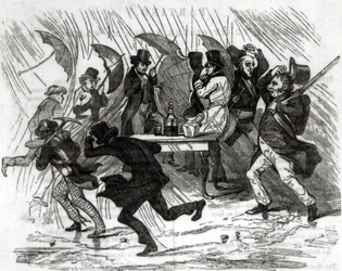 Passer le Cap Horn, 1849